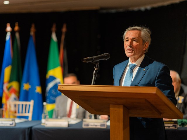 Presidente da Assembleia Legislativa da Madeira discursa na abertura do 19º Encontro