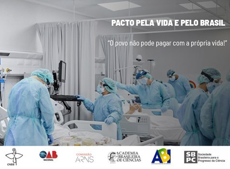 Pacto pela Vida e pelo Brasil: OAB e entidades cobram rapidez na vacinação
