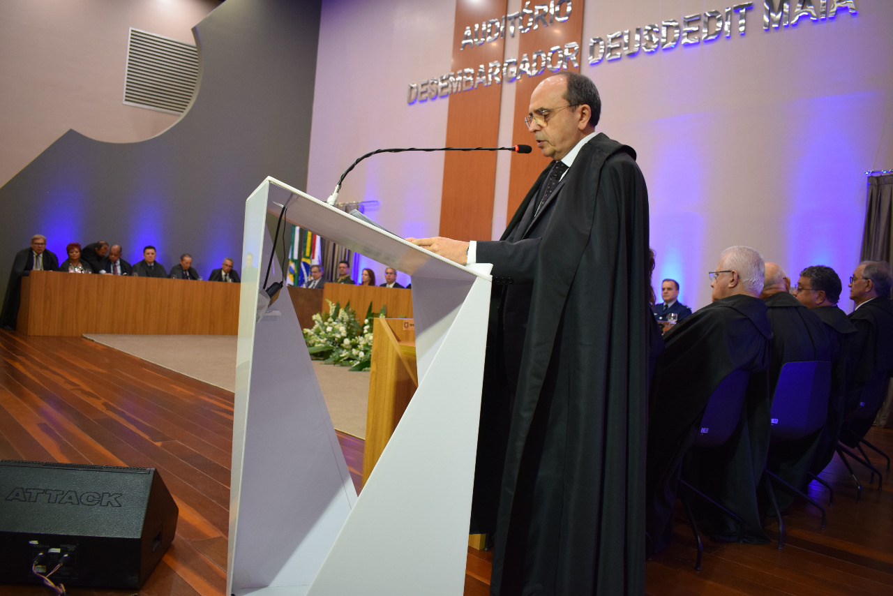 Amílcar Maia: “Judiciário é escudo contra abuso, ameaça ou agressão de quem quer que seja”, diz novo presidente do TJRN